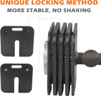 Square Dumbbell 9 in 1 Free Adjustable Dumbbell 50LBS