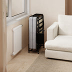 78" Folding Bed with Headboard & USB Charging Station