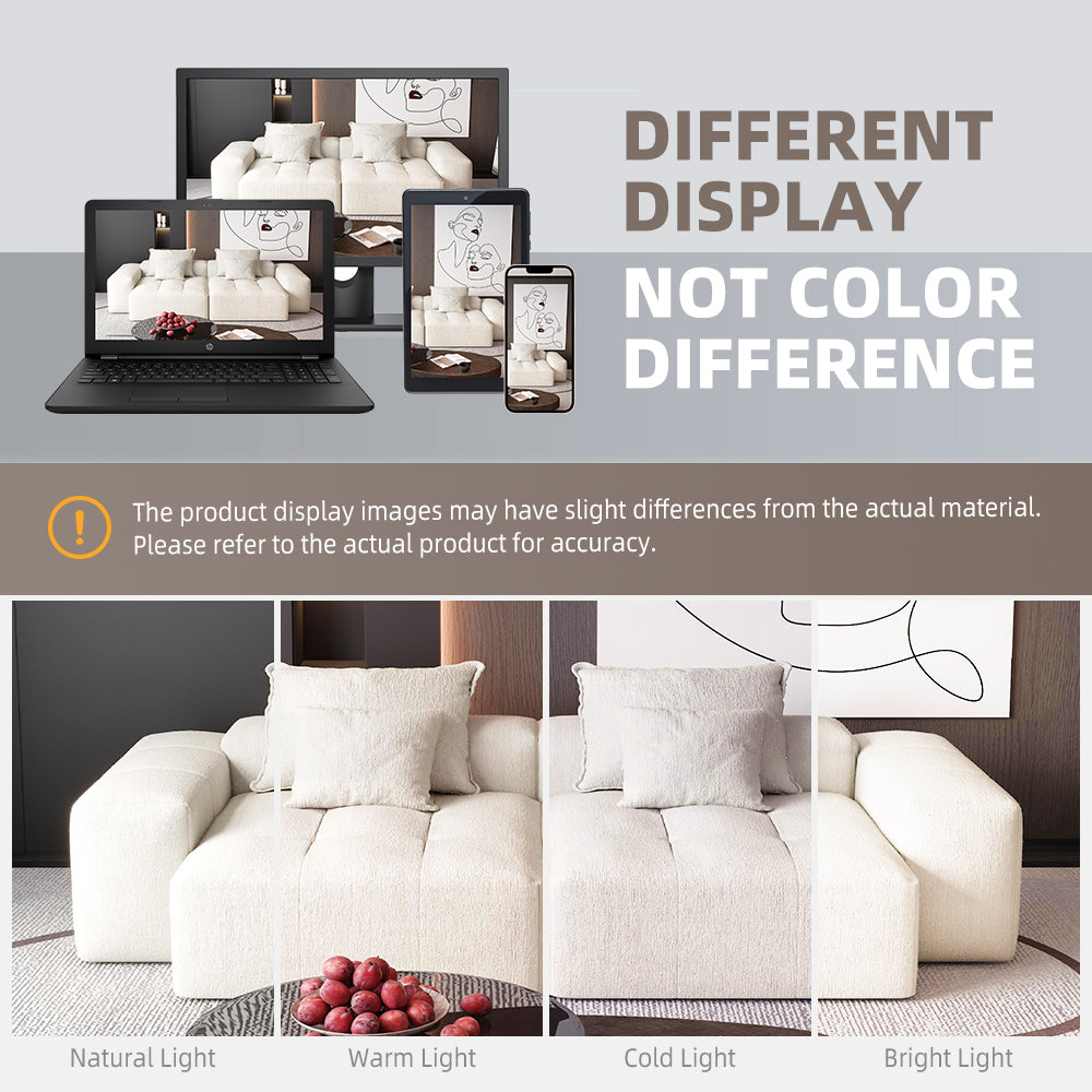 Modern Oversized Modular Sectional Sofa