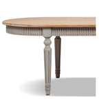 Colette 94" Reclaimed Wood Oval Dining Table