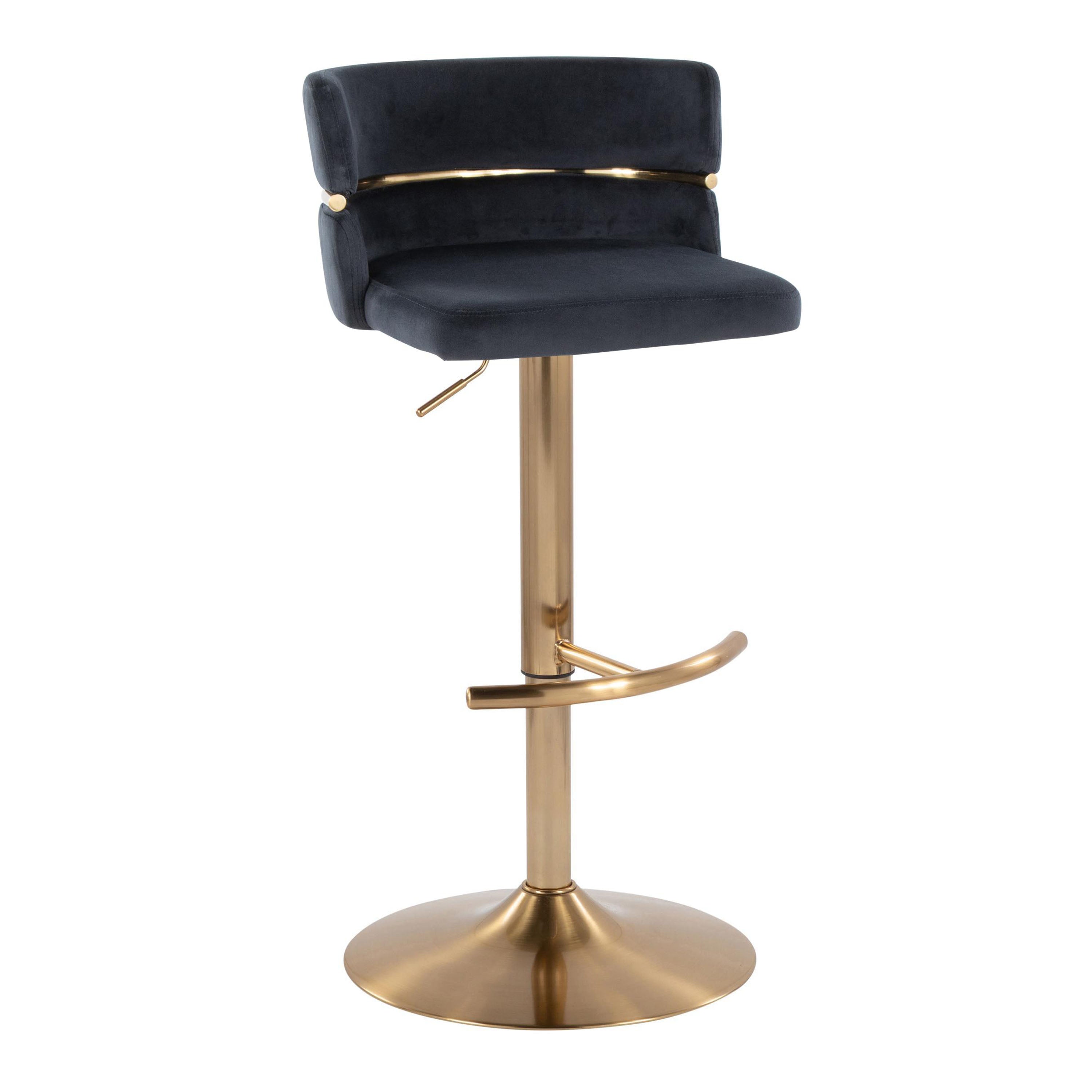 Adjustable Barstool with Swivel