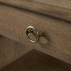 Waterfall End Table - Latte