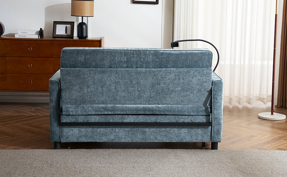 56.9" Loveseat Sofa Pull-out Sofa Bed