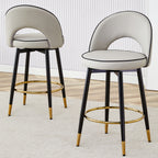 360° Rotatable Bar Chair Set of 2
