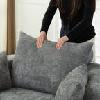Chenille Sponge Single Sofa