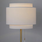 Tier 64" Contemporary Metal Floor Lamp
