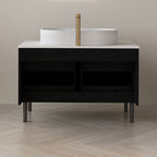 36 Inch Bathroom Vanity with Ceramic Integrated Sink