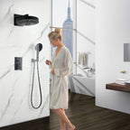 Modern Minimalist Concealed Shower System 2-Function Set