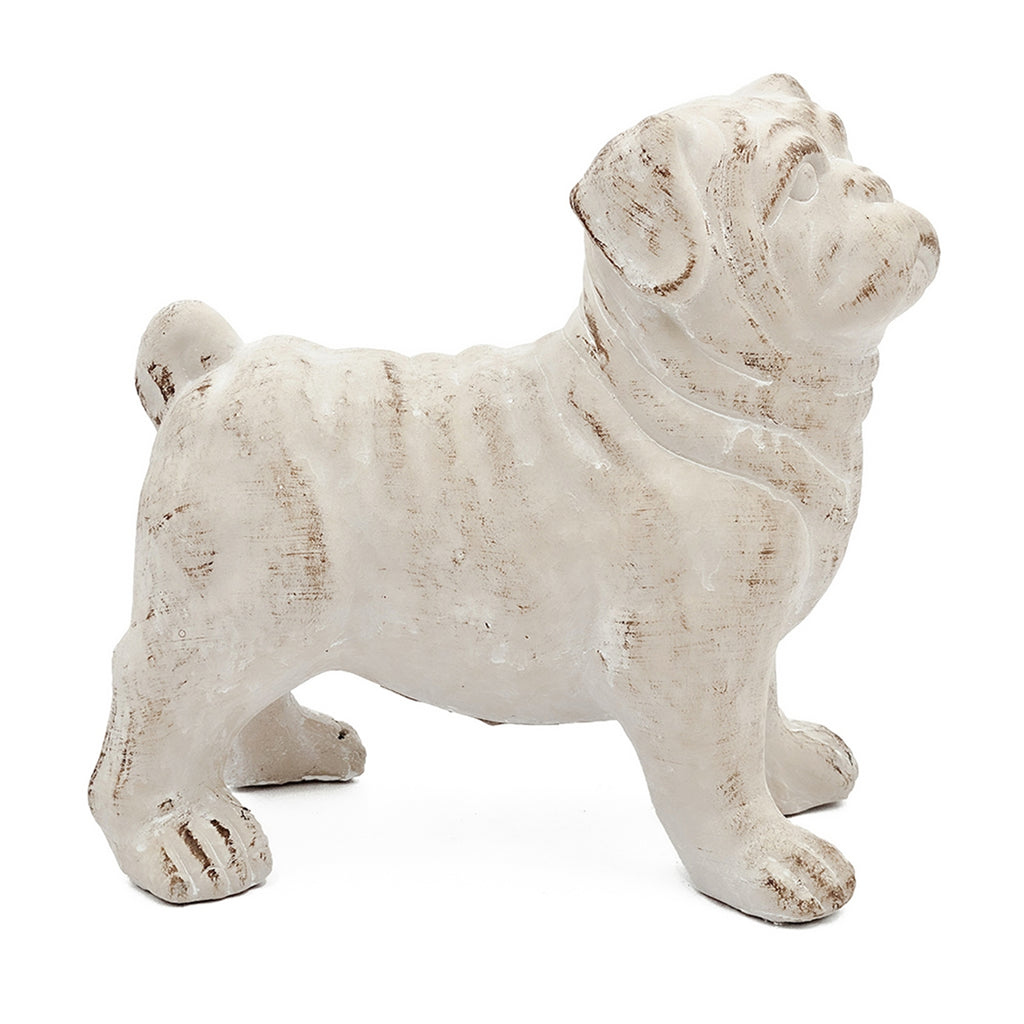 8.5x4.5x8.1" Standing Bulldog Figurine