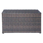 Fully Assembled Wicker 4-Person Outdoor Seating Group with Cushions