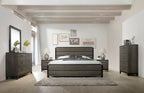 Ioana Contemporary Wood Panel Bed