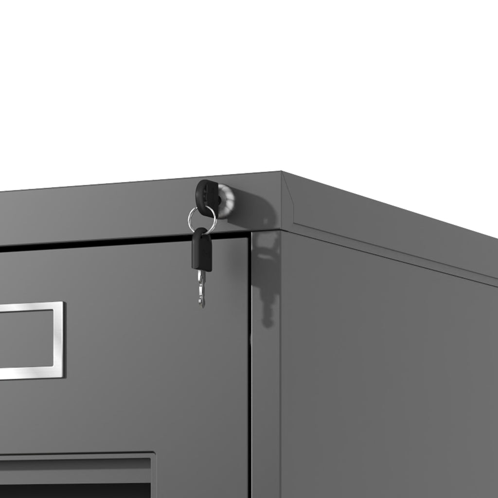 3 Drawer File Cabinet with Lock