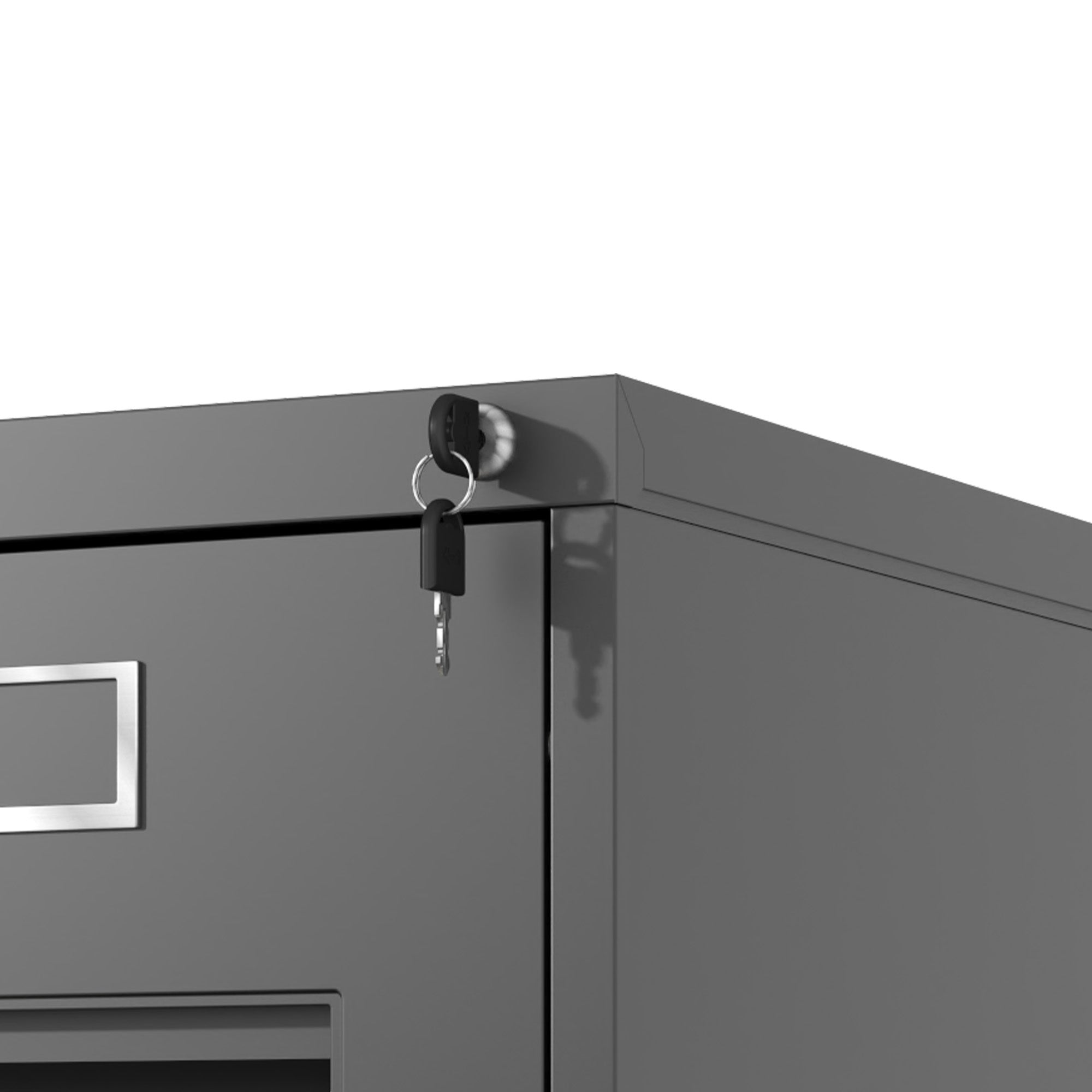 3 Drawer File Cabinet with Lock
