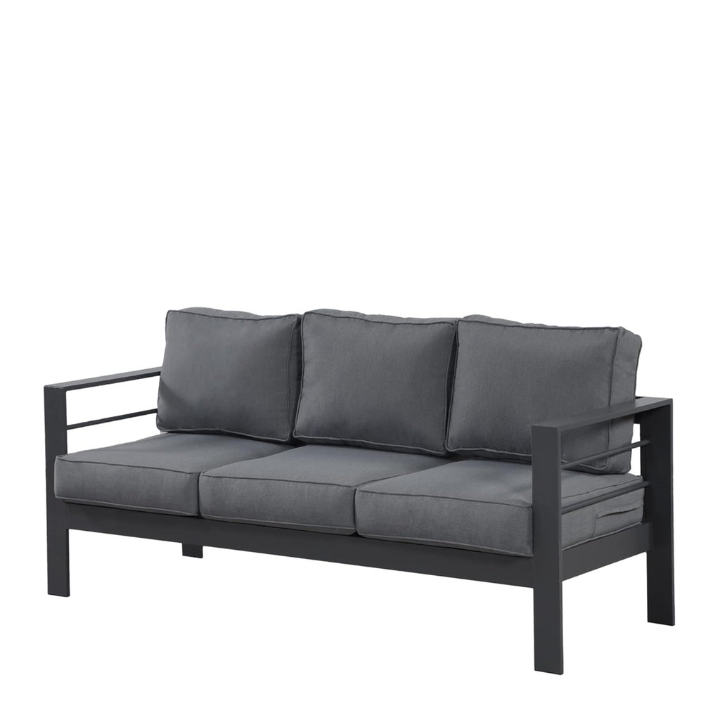 73" All-Weather Aluminum Patio Sofa
