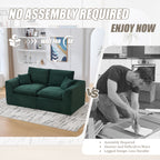 United We Win Modular Sectional Sofa - Comfy Cloud 2 Seater