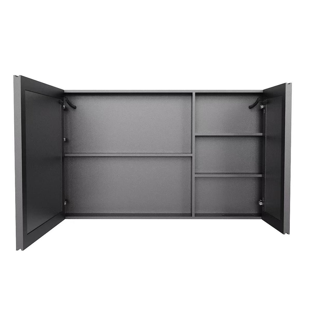 LED Bathroom Medicine Cabinet with Single-Color Lighting