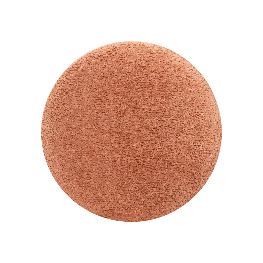 Fuji 15" Mushroom Footstool Ottoman in Spice