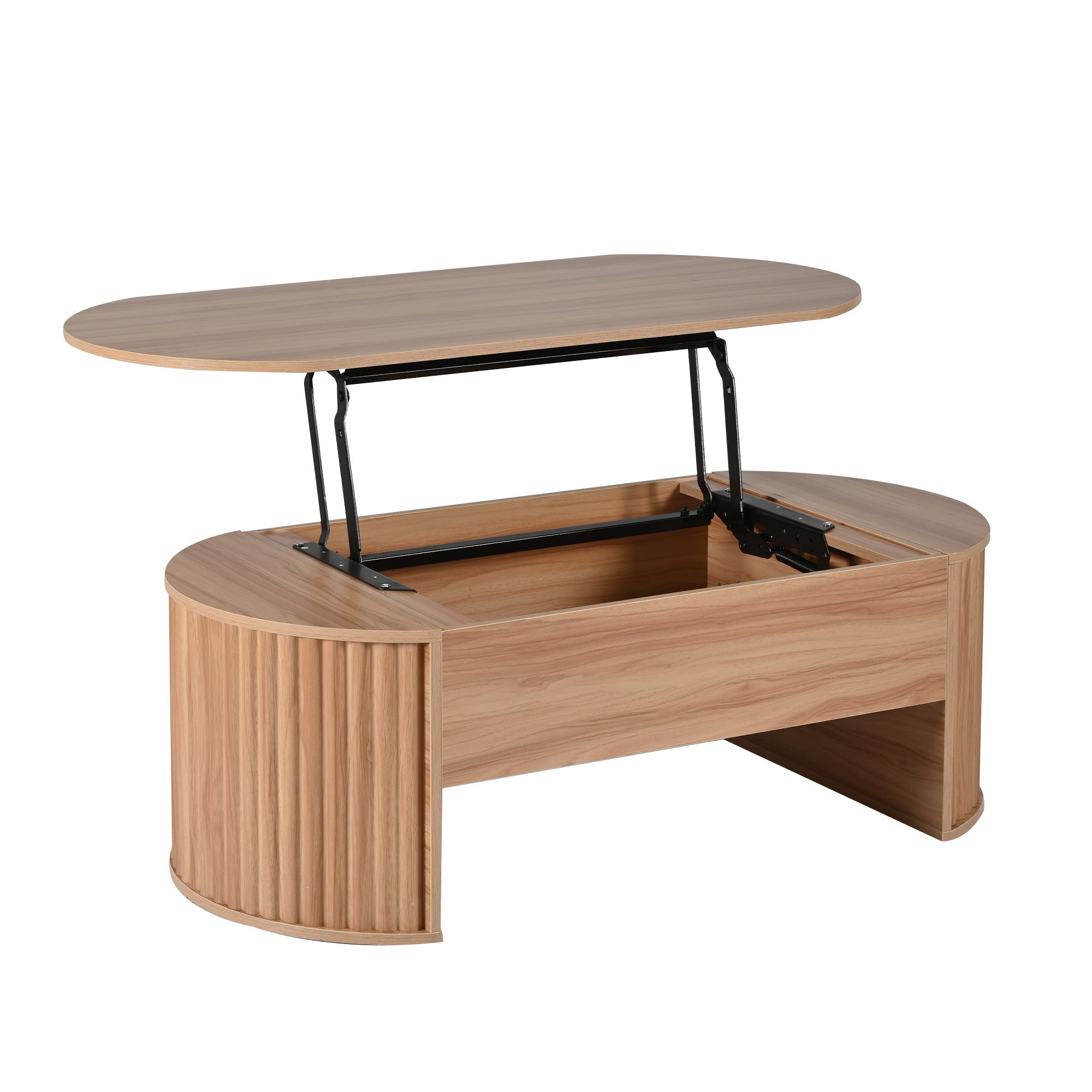 U-Can 47.2'' Lift Top Coffee Table with Hidden Compartment