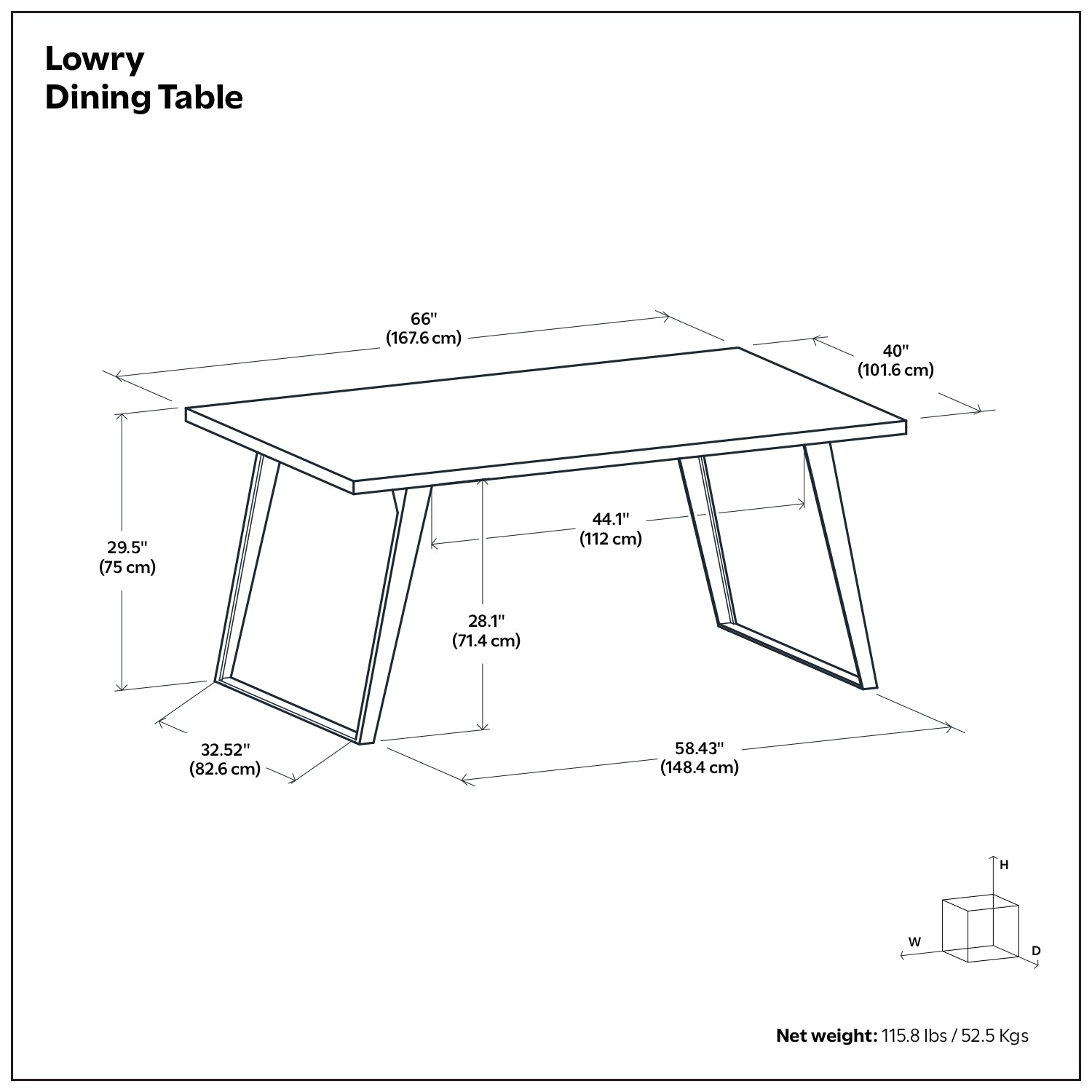 Lowry Dining Table