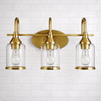 Twilight Brushed Three Light Vanity Light