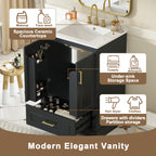 24" Bathroom Vanity with Sink