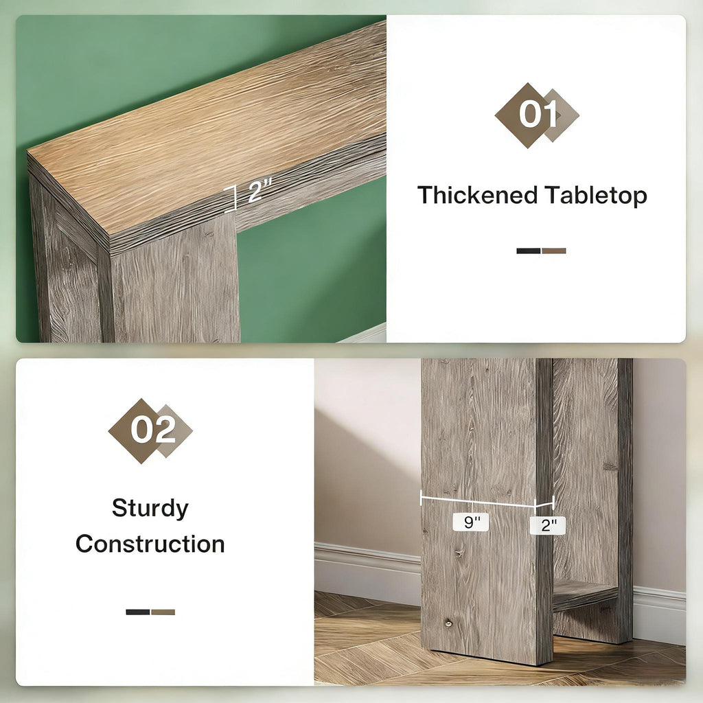 Wood Entryway Table, Console Table, Side Table