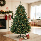 6 Ft Pre-Lit Colorado Christmas Tree