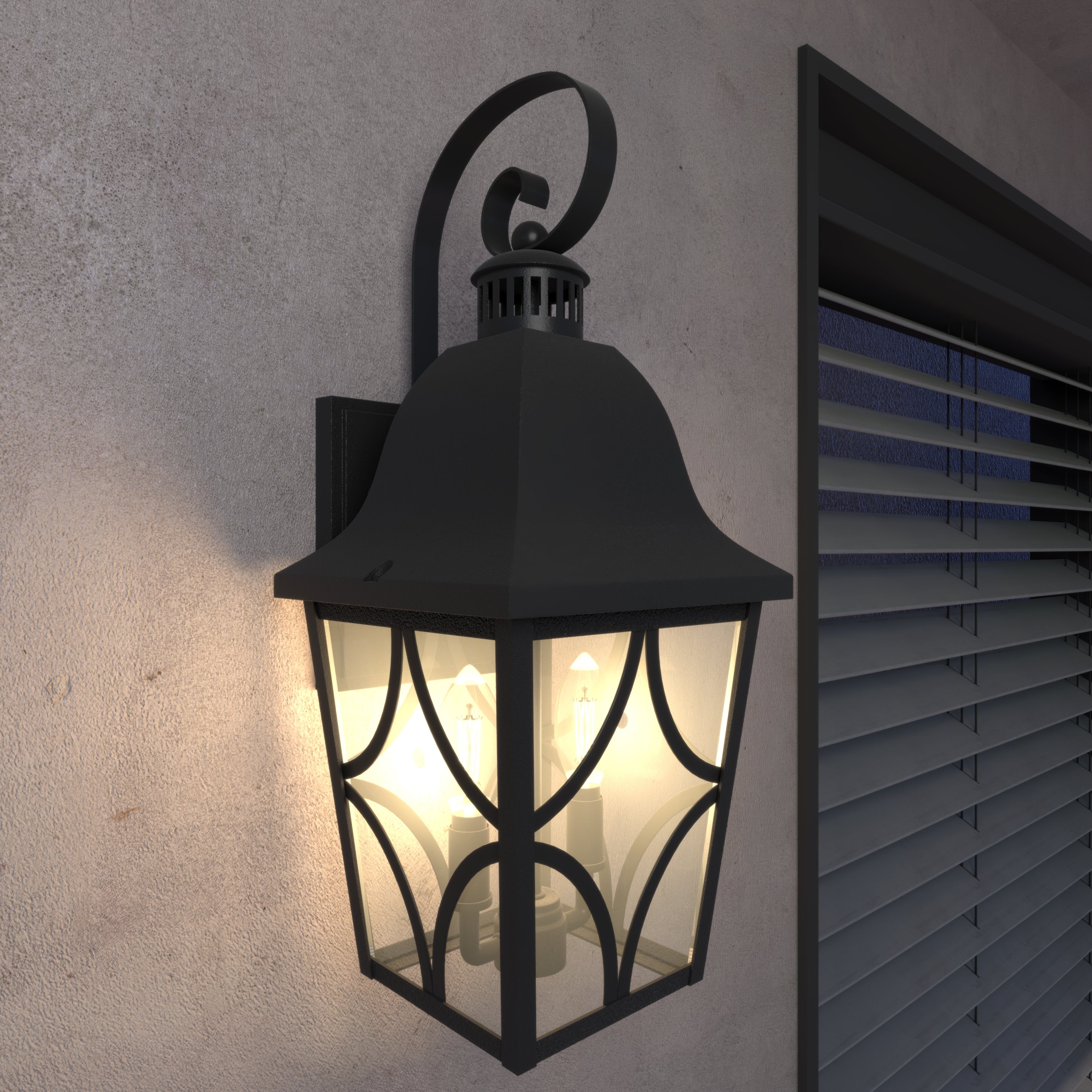 Outdoor Wall Light Fixtures - Waterproof Exterior Wall Sconce