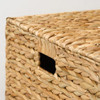 Ludmila Water Hyacinth Rectangular Storage Trunk