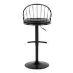 Adjustable Height Barstool with Swivel
