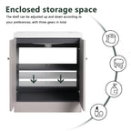 30" Freestanding Bathroom Vanity & 2 Soft-Close Cabinet Doors
