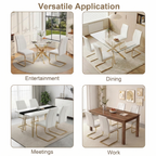 High-Back Dining Chairs Set of 4