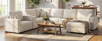 5-Seat Modular Sectional Sofa Couch