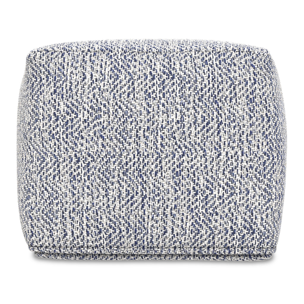 Nate 18 Inch Square Pouf