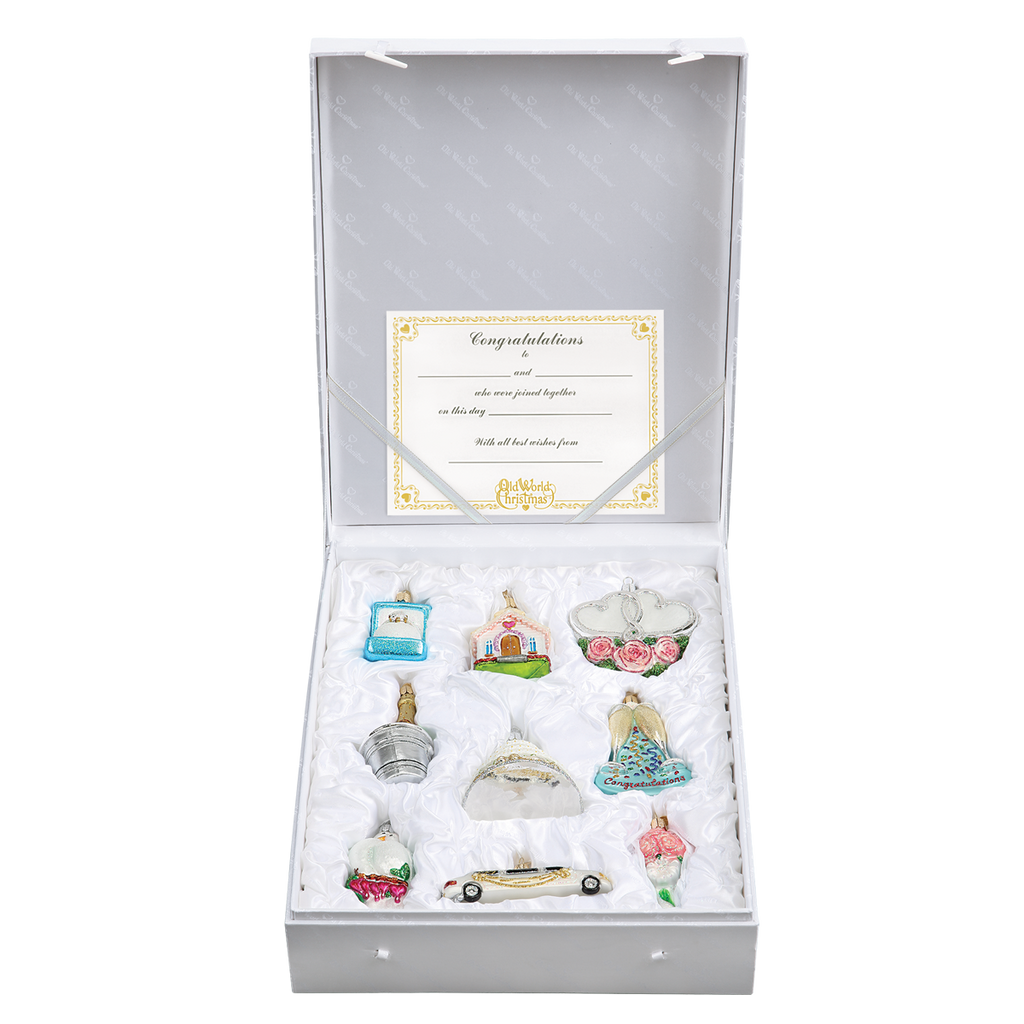 Just Married Collection Ornaments