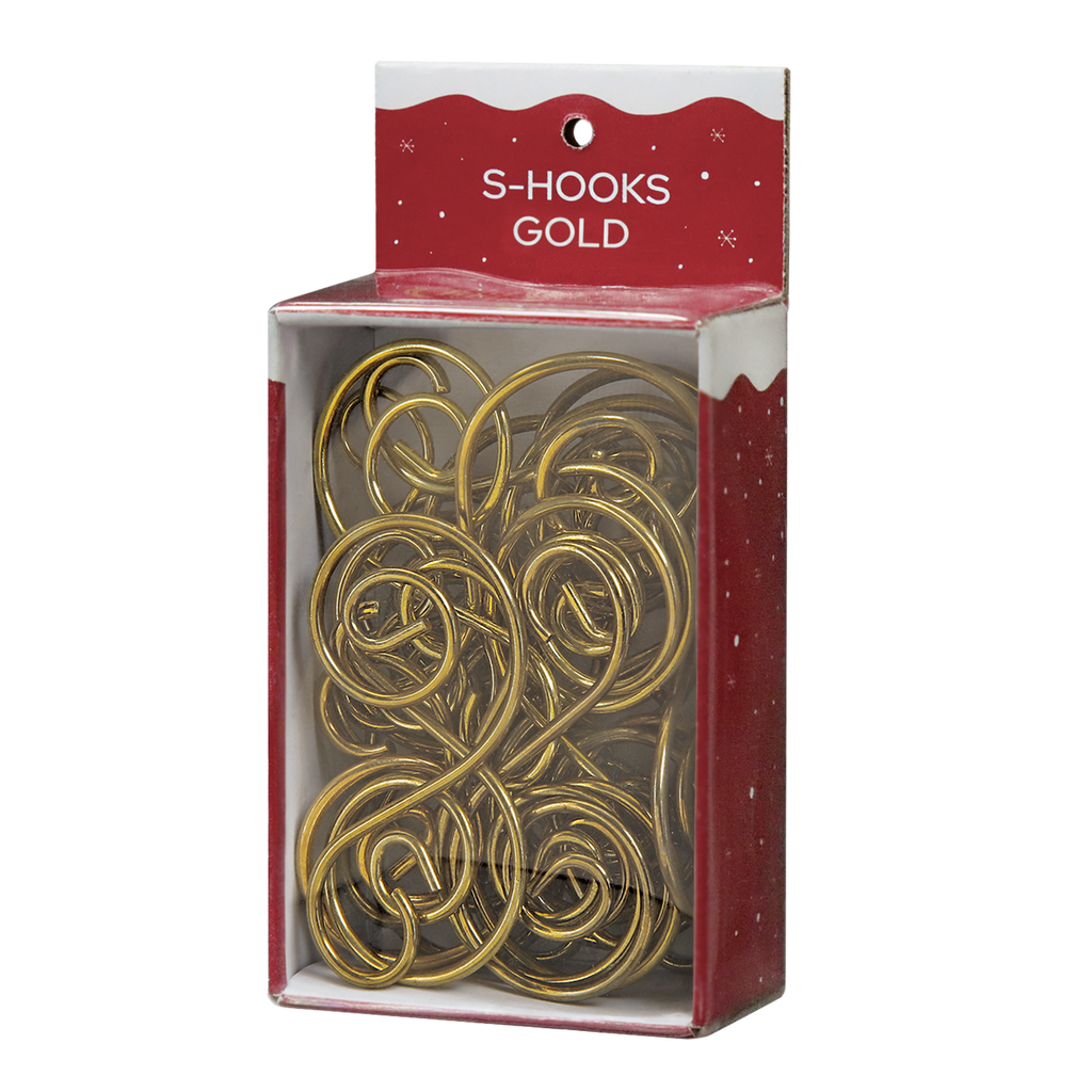 24 - Gold S Hooks