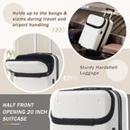 Hardside Luggage Set 5 Piece with Bags