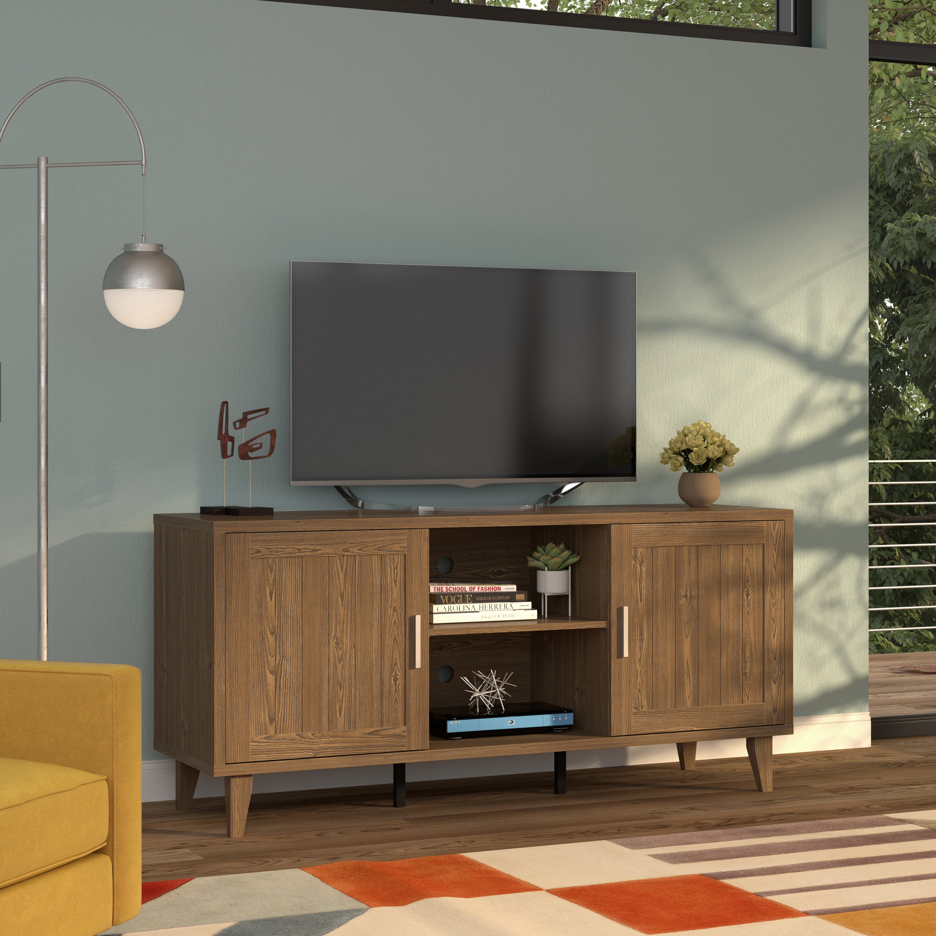 Modern 60 Inch TV Stand for TVs up to 65 Inches