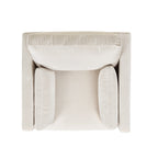 Knox 36" Modern Farmhouse Arm Chair, French