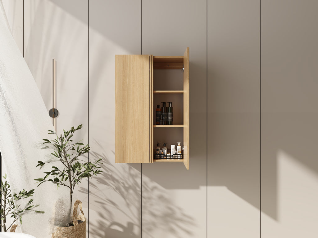 24 Inch Wall Mounted Side Cabinet Combination