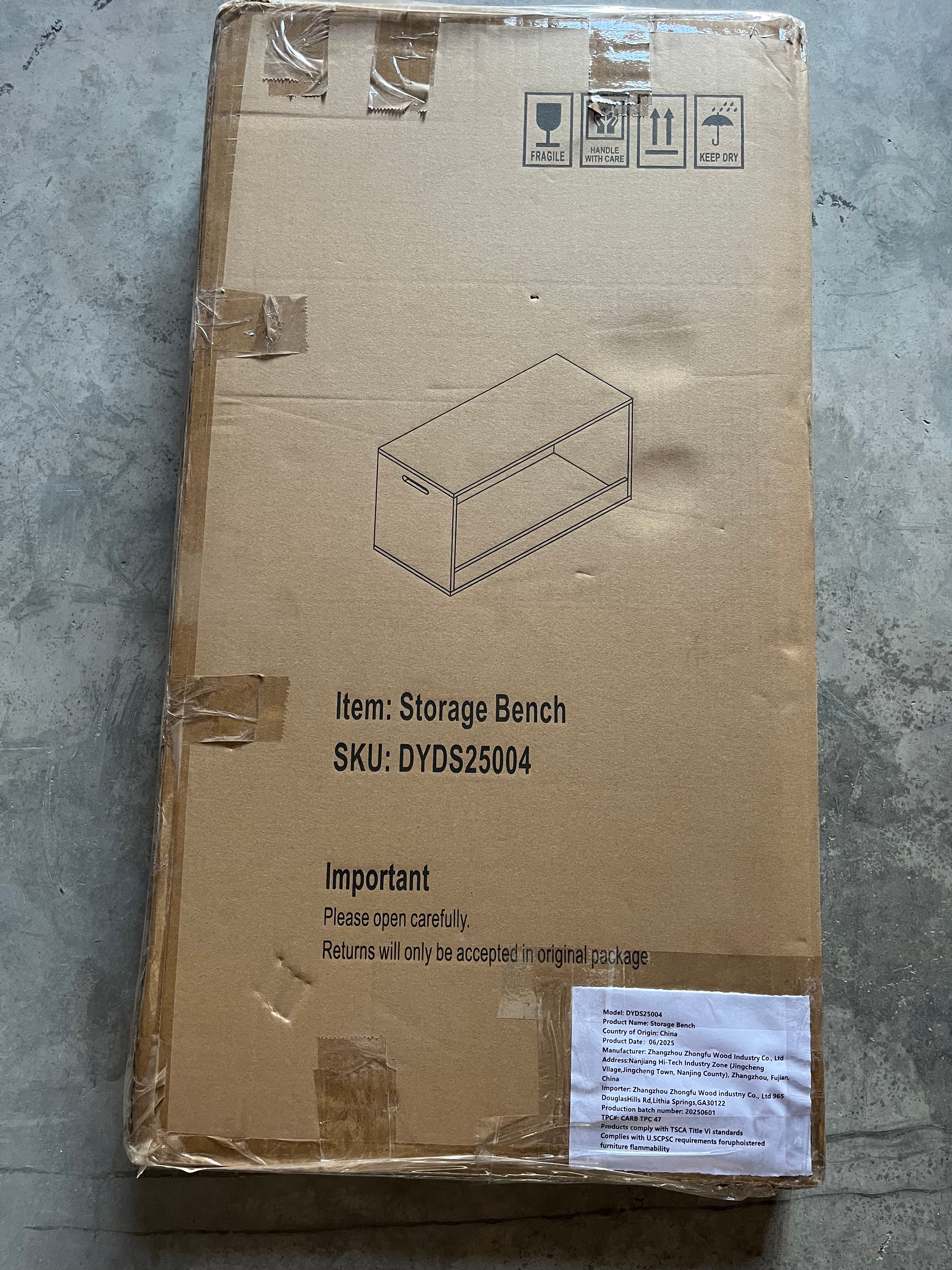 Open Toy Storage Box for Kids