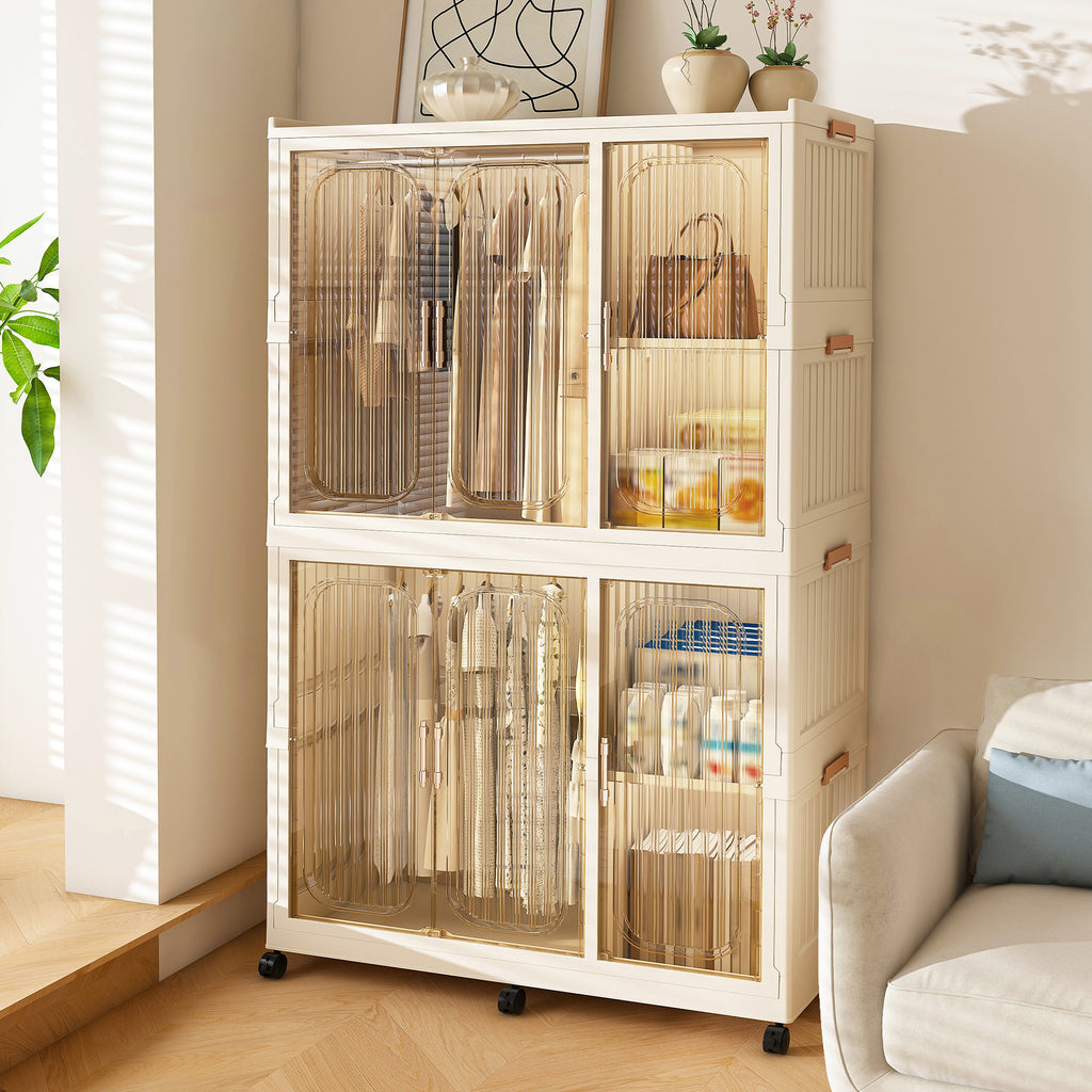 Portable Wardrobe Closet Storage Organizer
