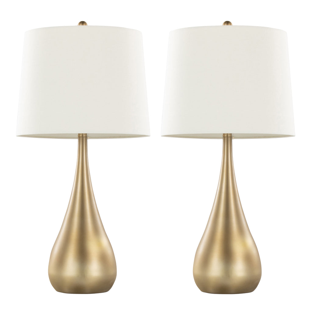 29" Contemporary Metal Table Lamp