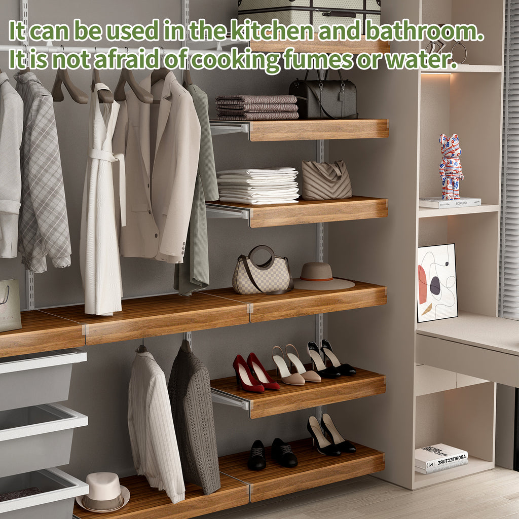 5 Pcs Wire Shelf Covers for Removable Closet & Pantry Shelving