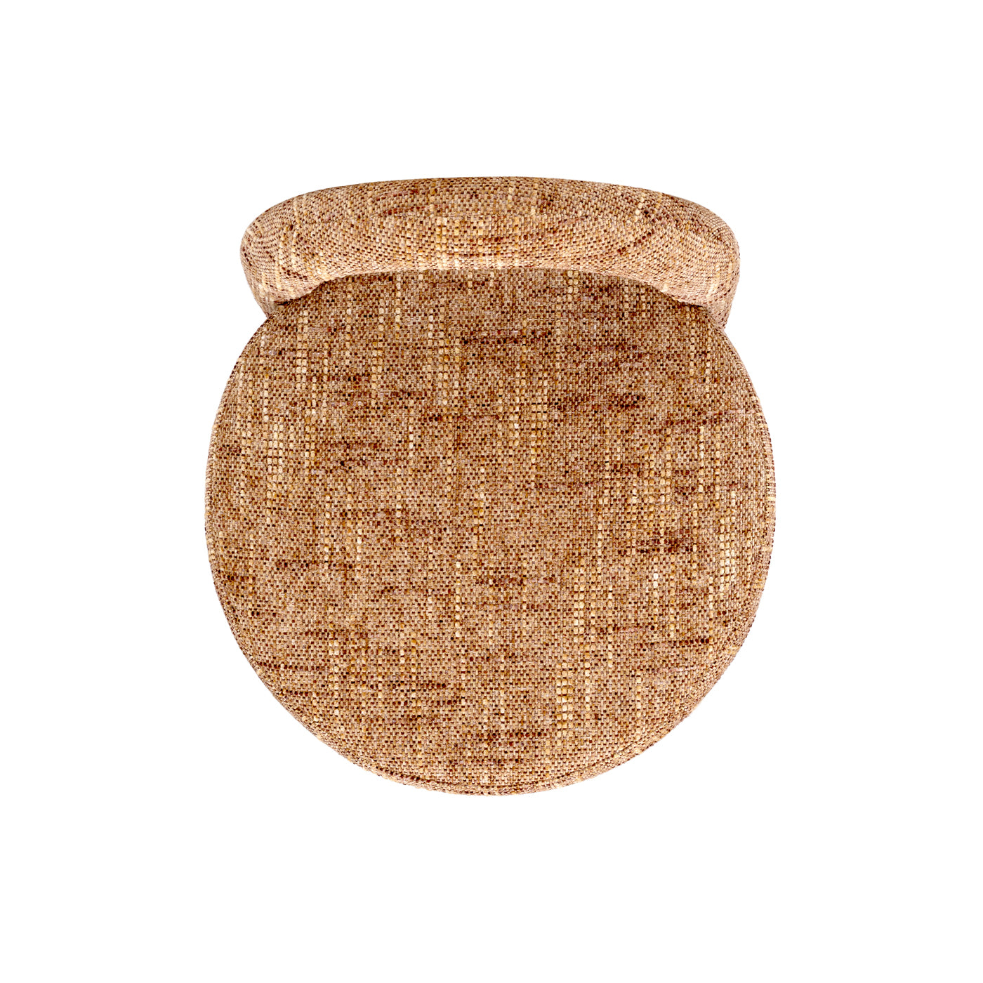 Penny Round Arched Fully Upholstered Counter Stool Set of 2, Golden