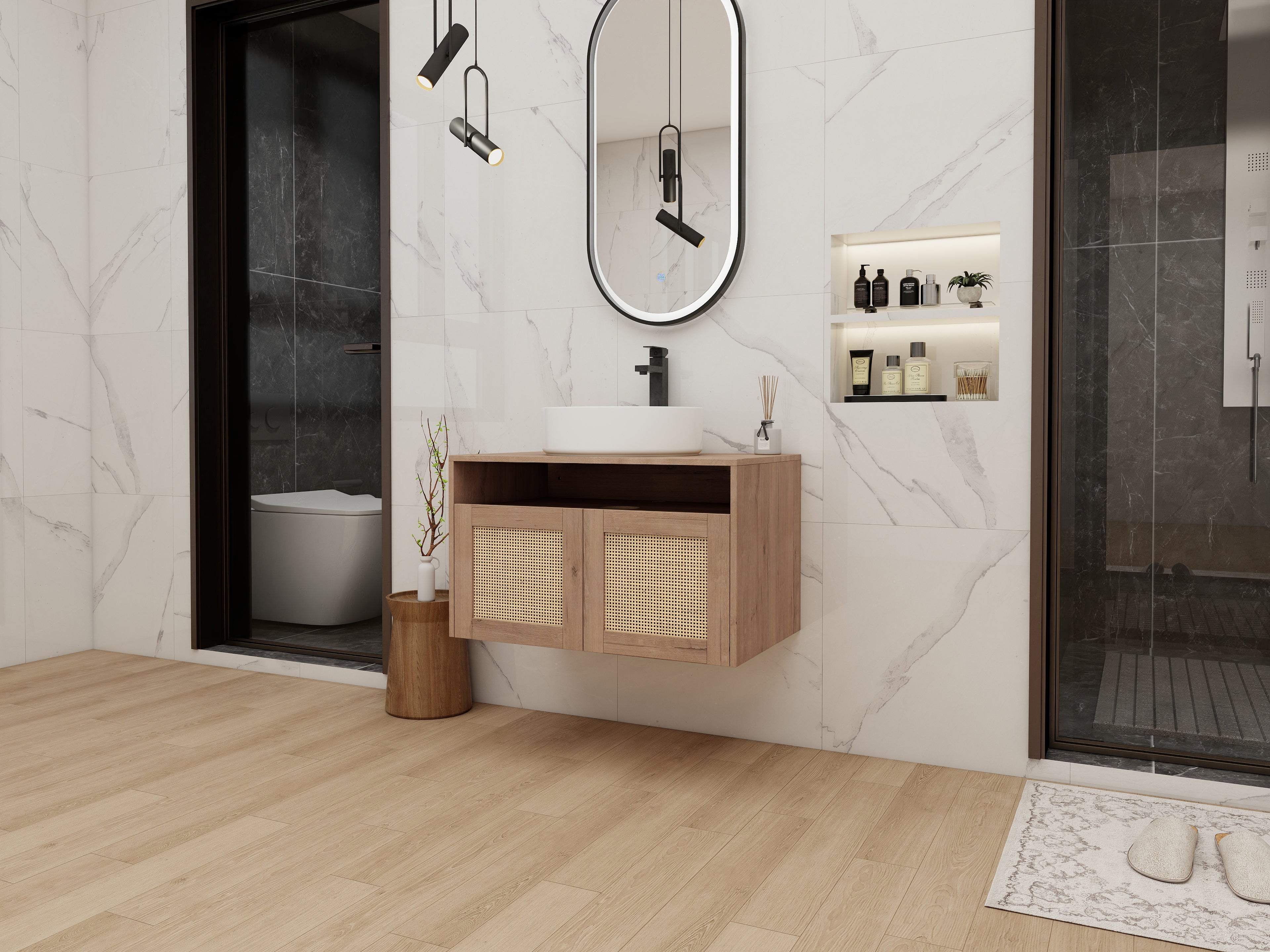 30" Bathroom Vanity with Modern Design