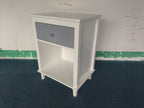 26.77"H Wooden Nightstand with One Drawer One Shelf for Kids & Adults