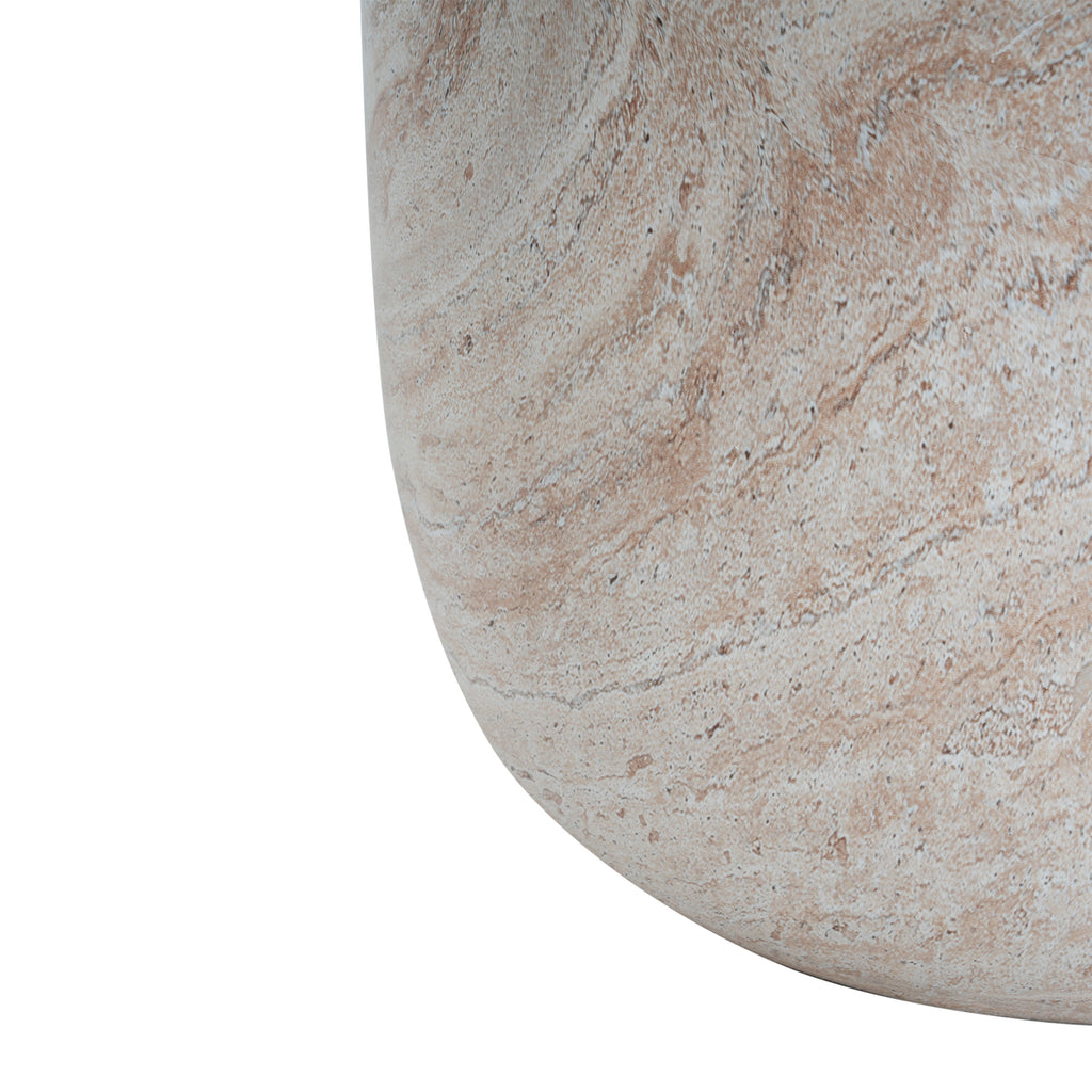 Outdoor/Indoor Lightweight Concrete Side Table