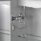LED Lighted Medicine Cabinet with Mirror