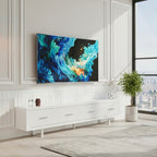 High Gloss TV Stand - 78.7 inches